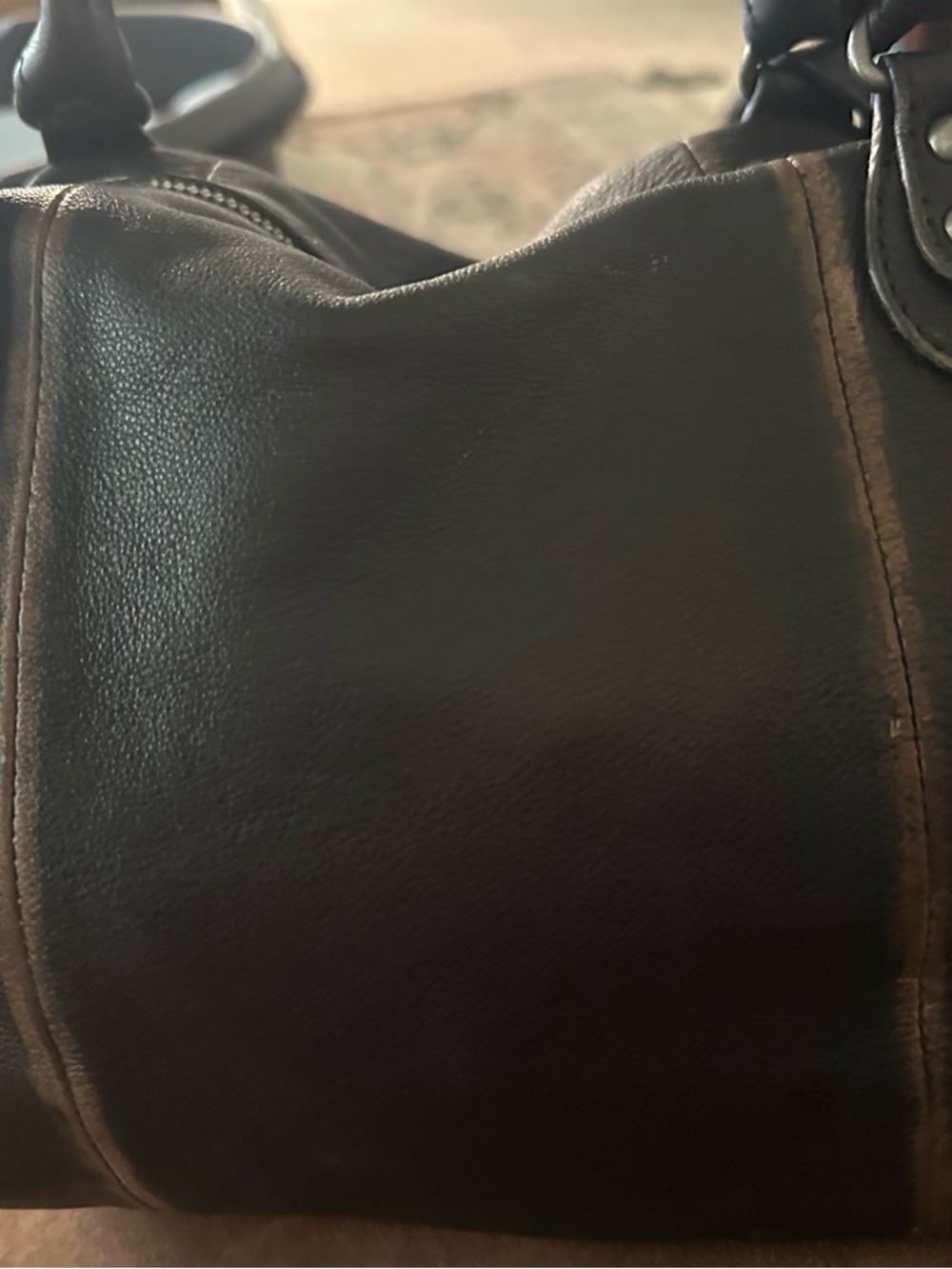 Free People Black Baby Emerson Tote Bag - Leather - - Picture 2 of 3